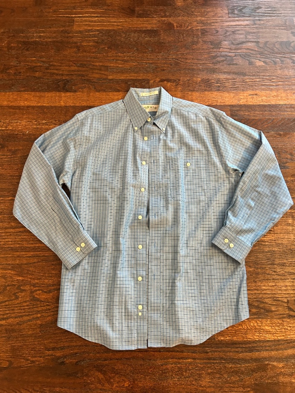 Orvis Blue Button Down